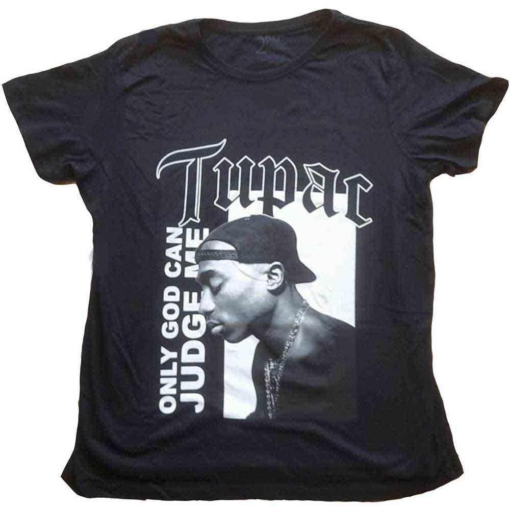 Tupac: Ladies T-Shirt/Only God Text (8)