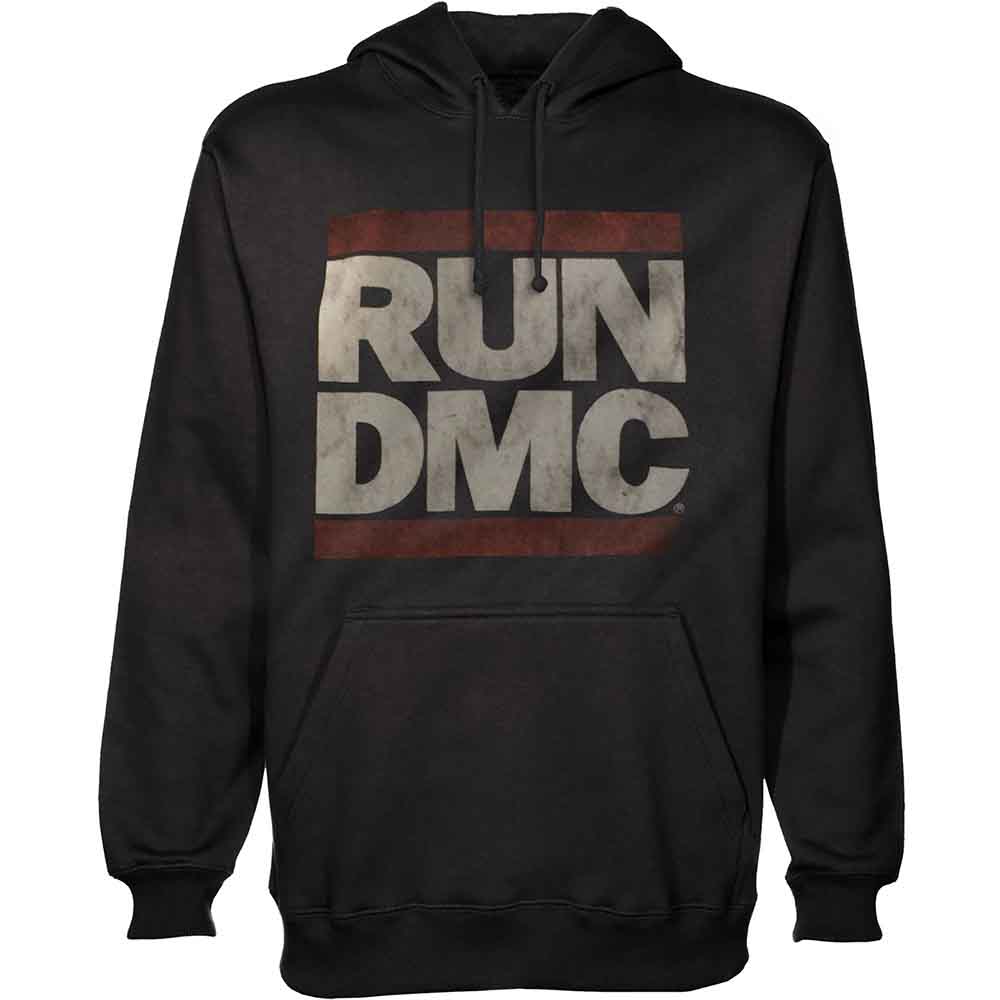 Run DMC: Unisex Pullover Hoodie/Logo (Large)