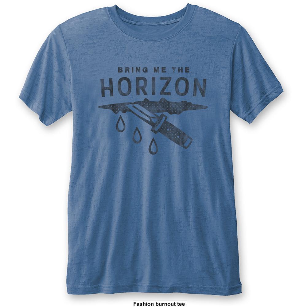 Bring Me The Horizon: Unisex T-Shirt/Wound (Burnout) (Small)