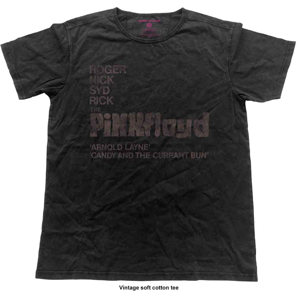 Pink Floyd: Unisex Vintage T-Shirt/Arnold Layne Demo (X-Large)