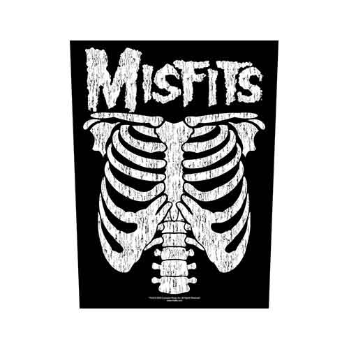 Misfits: Back Patch/Ribcage