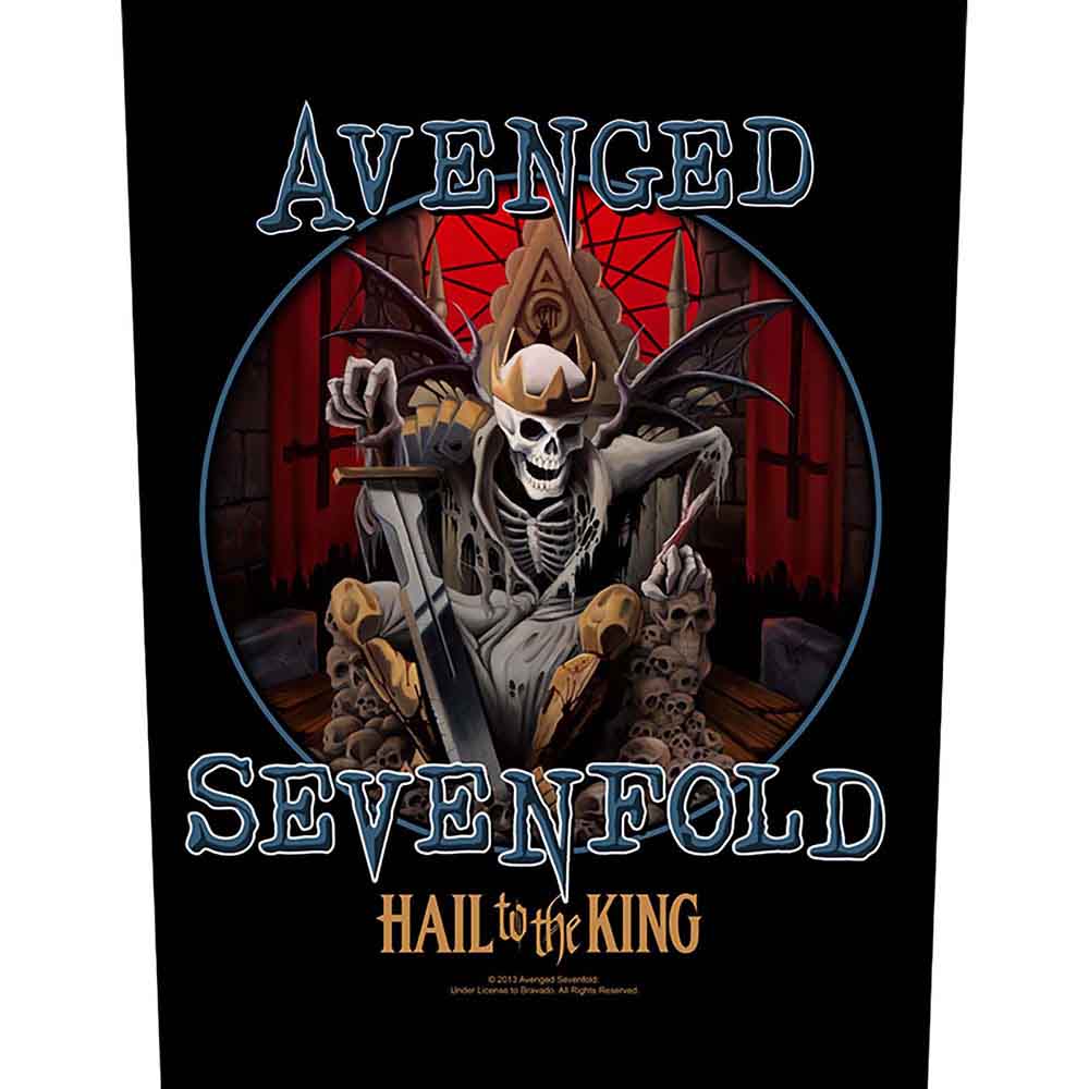 Avenged Sevenfold: Back Patch/Hail To The King