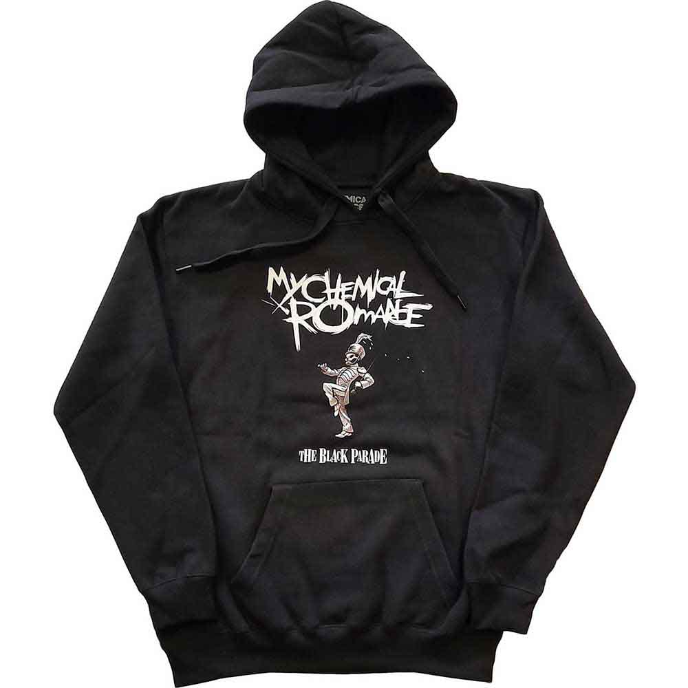 My Chemical Romance: Unisex Pullover Hoodie/The Black Parade Cover (Large)