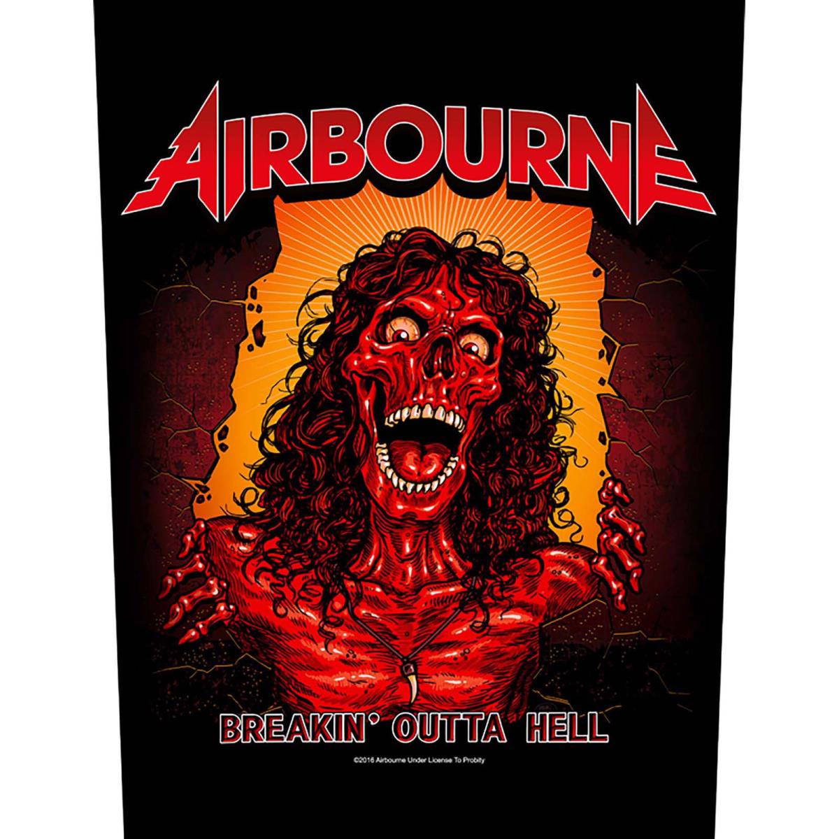 Airbourne: Back Patch/Breakin' Outa Hell