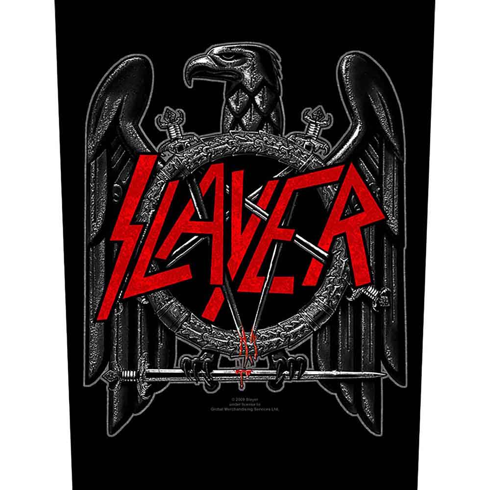 Slayer: Back Patch/Black Eagle