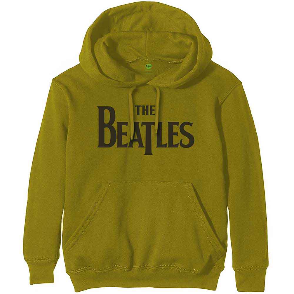 The Beatles: Unisex Pullover Hoodie/Drop T Logo (X-Large)