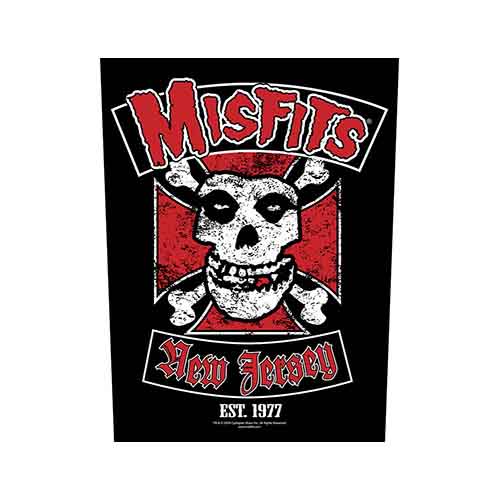 Misfits: Back Patch/Biker