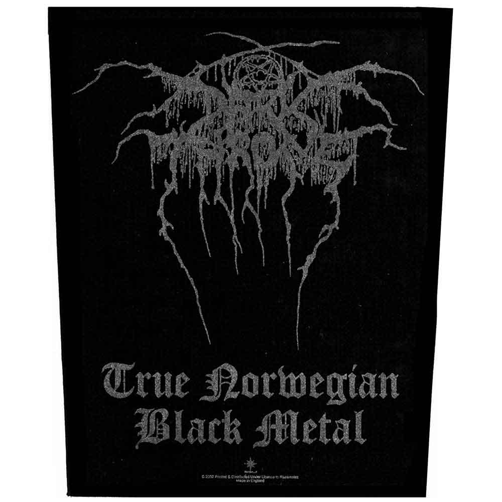 Darkthrone: Back Patch/True Norwegian Black Metal
