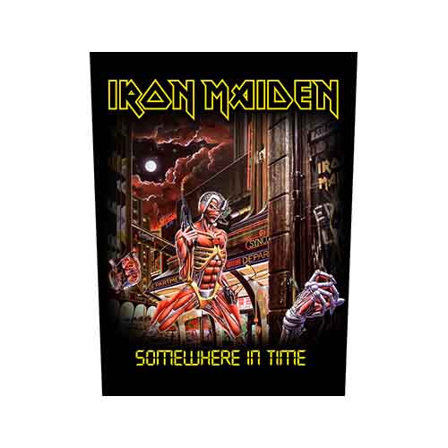 Iron Maiden: Back Patch/Somewhere In Time
