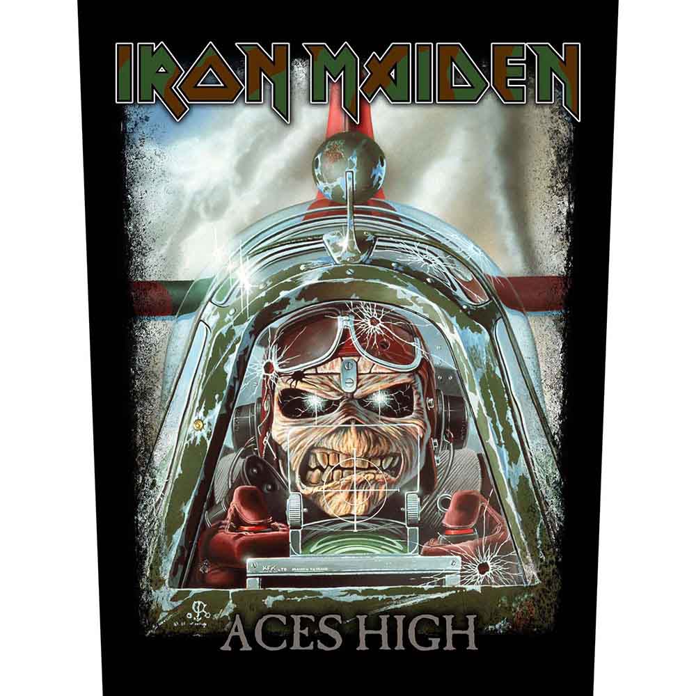 Iron Maiden: Back Patch/Aces High