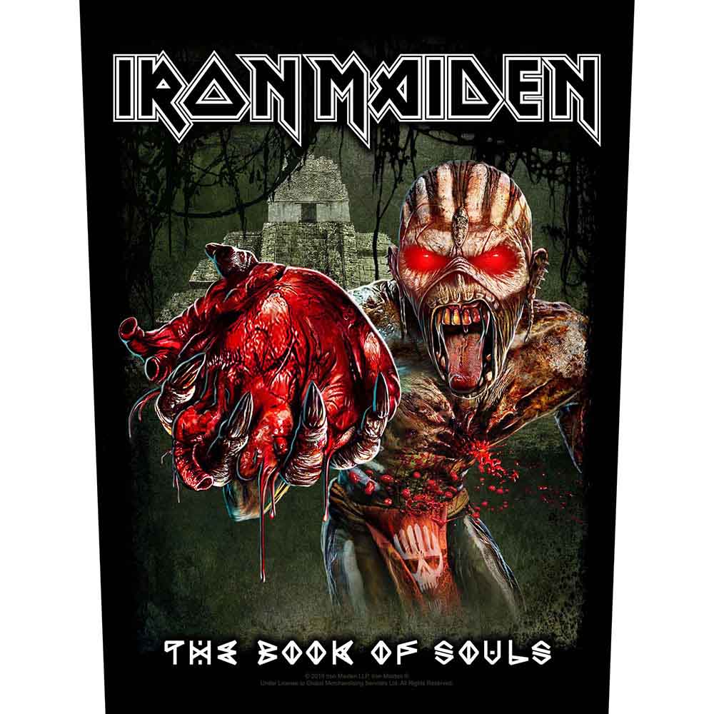 Iron Maiden: Back Patch/Eddie's Heart