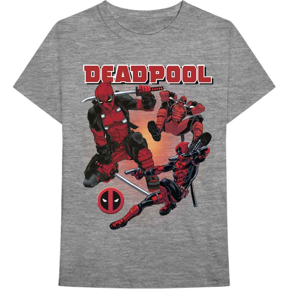 Marvel Comics: Unisex T-Shirt/Deadpool Collage 1 (Medium)