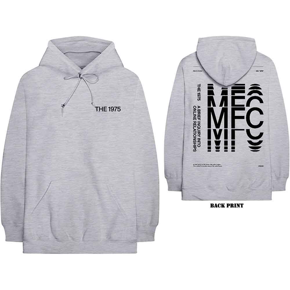 The 1975: Unisex Pullover Hoodie/ABIIOR MFC (Back Print) (Large)