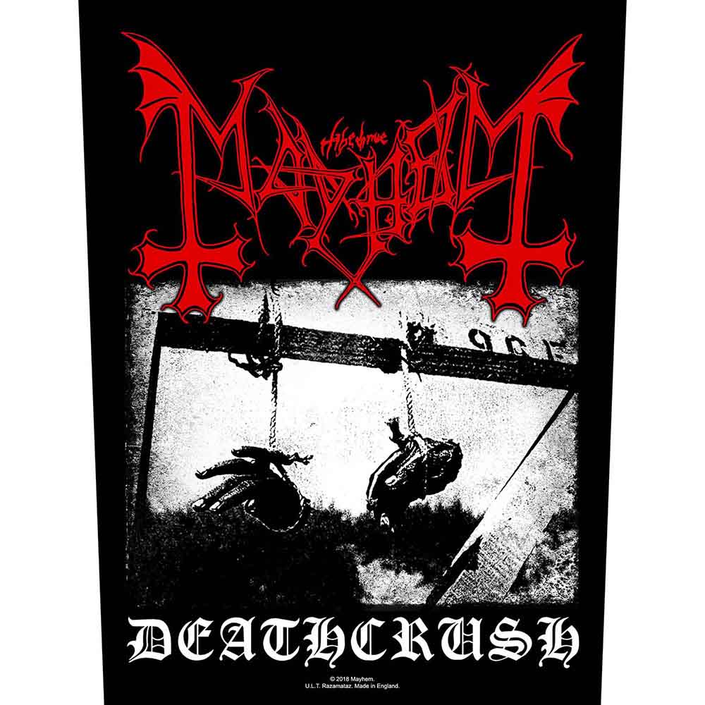 Mayhem: Back Patch/Deathcrush