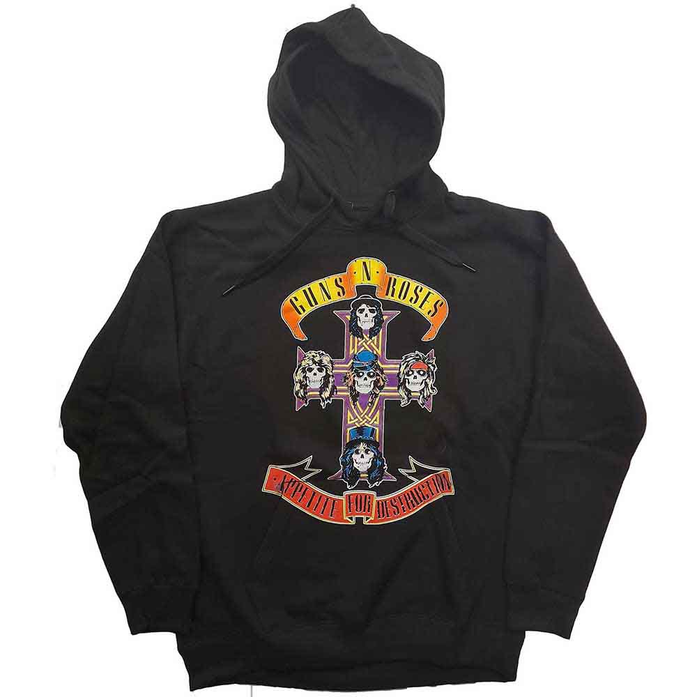 Guns N' Roses: Unisex Pullover Hoodie/Appetite for Destruction (Medium)