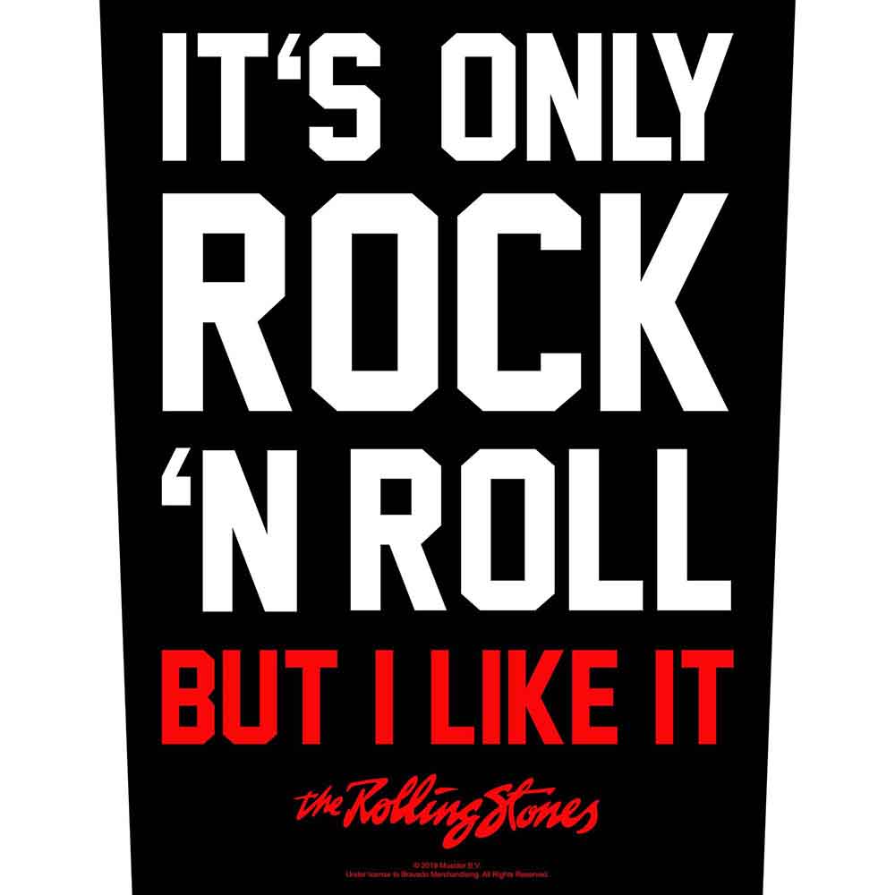 The Rolling Stones: Back Patch/It's Only Rock N' Roll