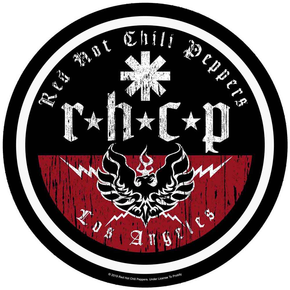 Red Hot Chili Peppers: Back Patch/L.A. Biker