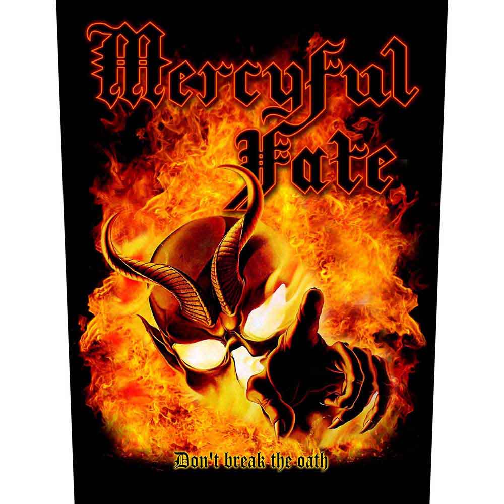 Mercyful Fate: Back Patch/Don't Break The Oath