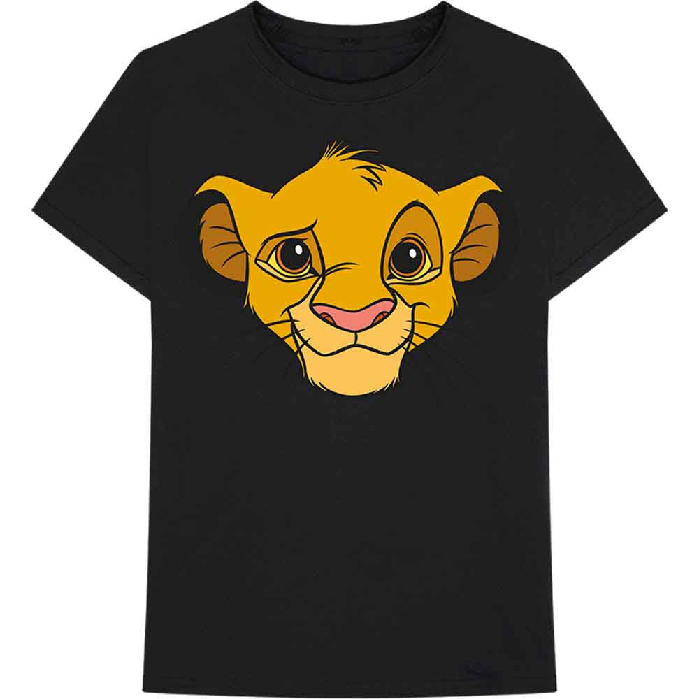 DisneyUnisex T-Shirt/Lion King - Simba Face (Medium)