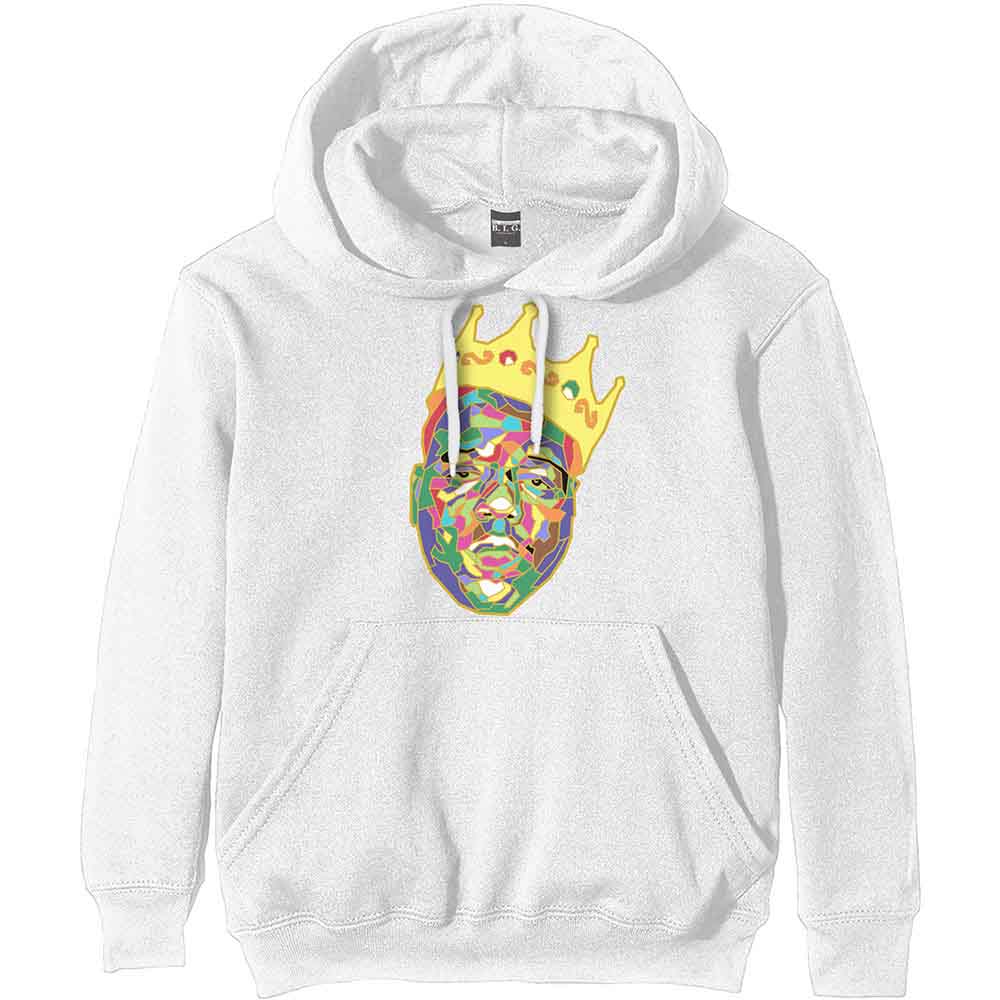 Biggie Smalls: Unisex Pullover Hoodie/Crown (X-Large)