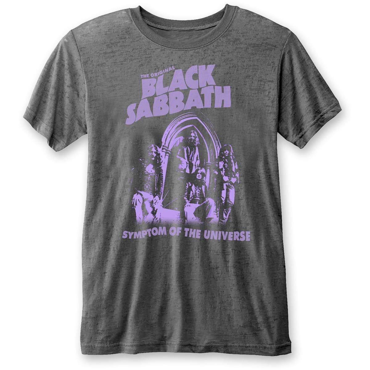 Black Sabbath: Unisex T-Shirt/Symptom of the Universe (Burnout) (Small)
