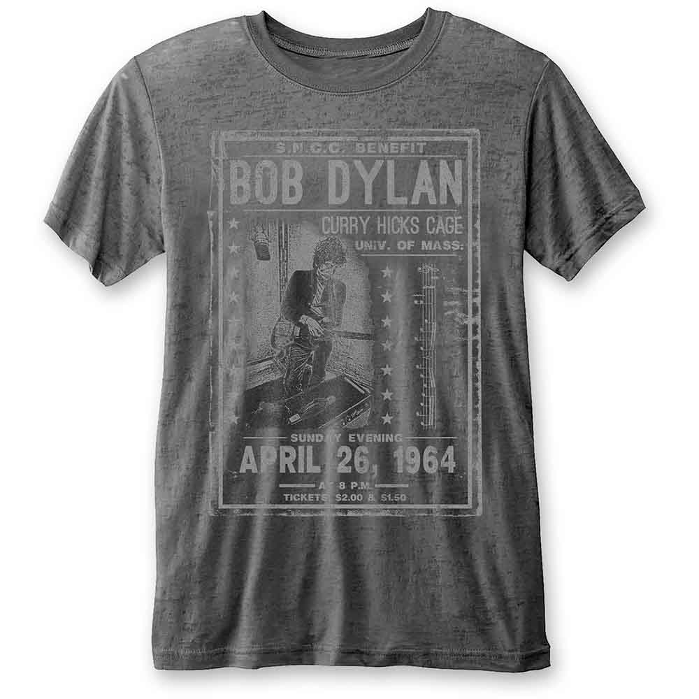 Bob Dylan: Unisex T-Shirt/Curry Hicks Cage (Burnout) (Medium)