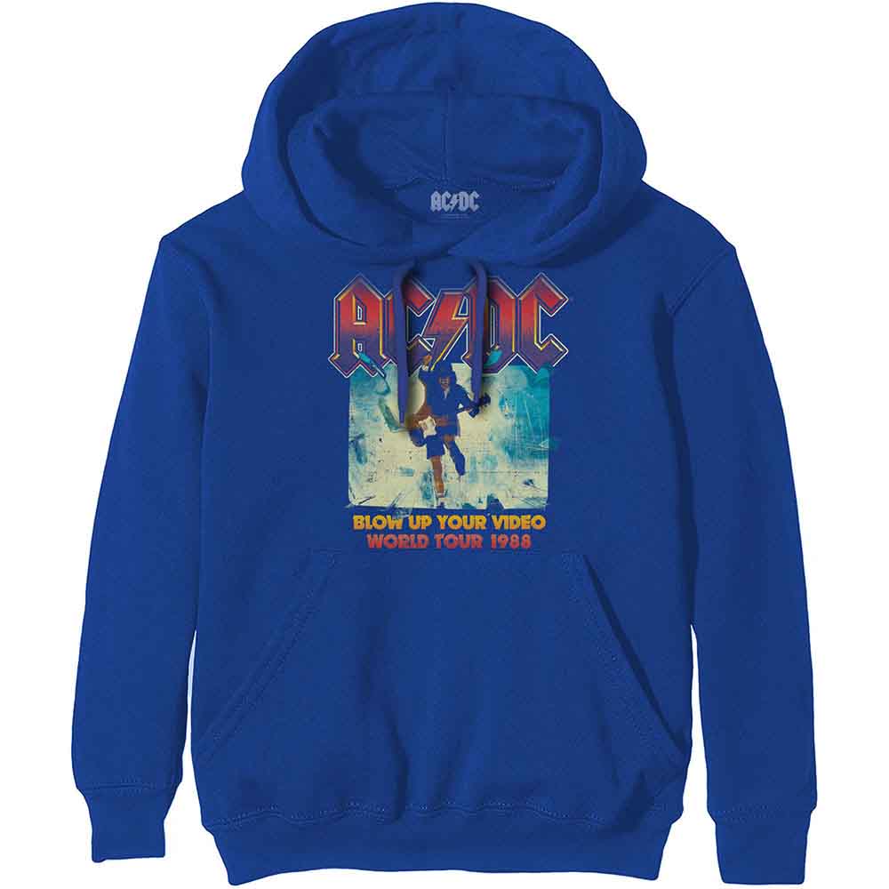 AC/DC: Unisex Pullover Hoodie/Blow Up Your Video (X-Small)