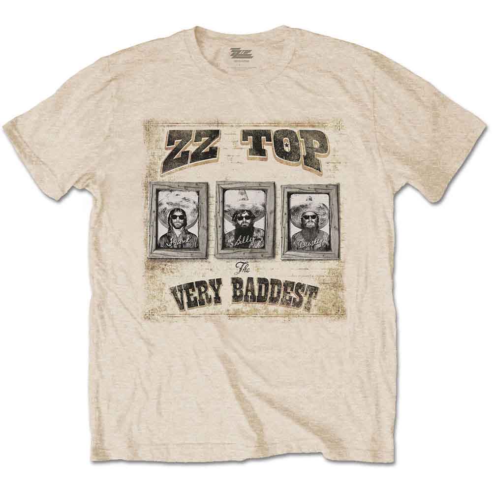 ZZ Top: Unisex T-Shirt/Very Baddest (Small)