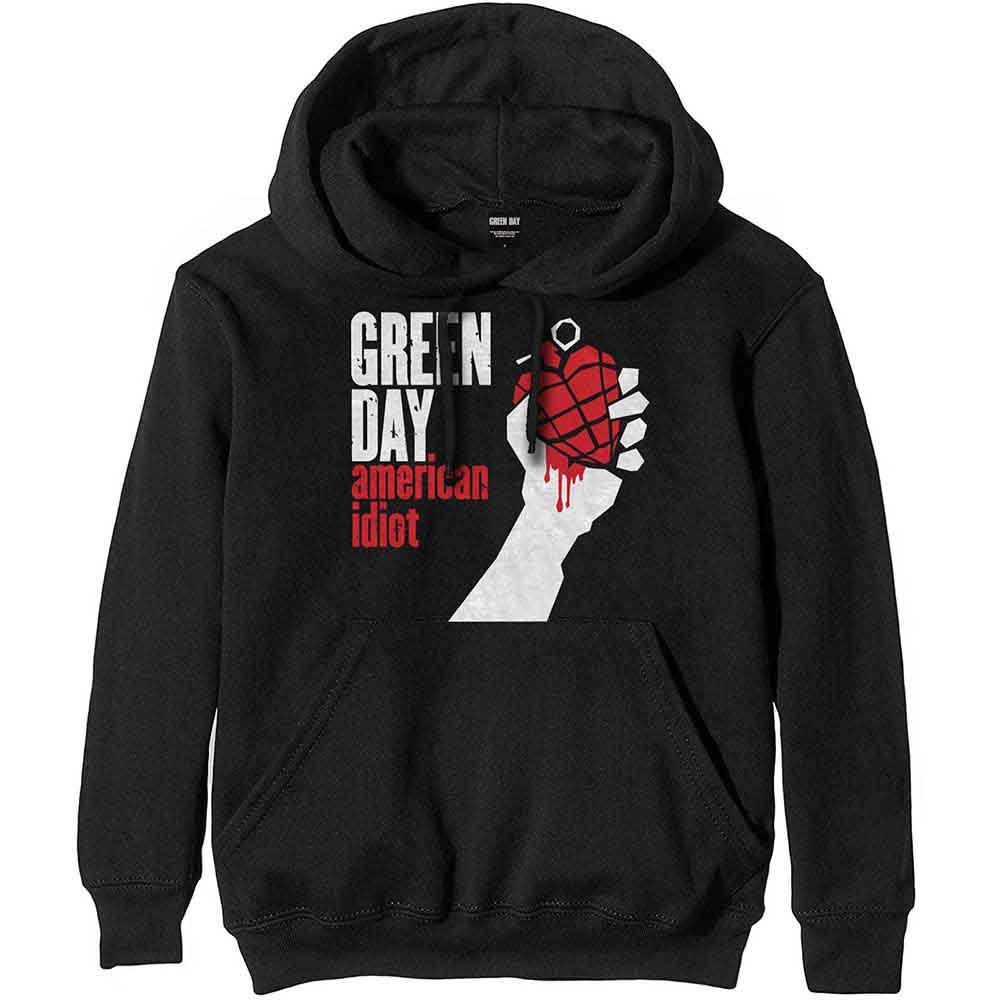 Green Day: Unisex Pullover Hoodie/American Idiot (X-Large)