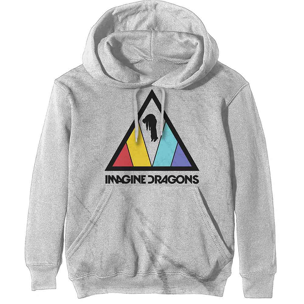 Imagine Dragons: Unisex Pullover Hoodie/Triangle Logo (Medium)