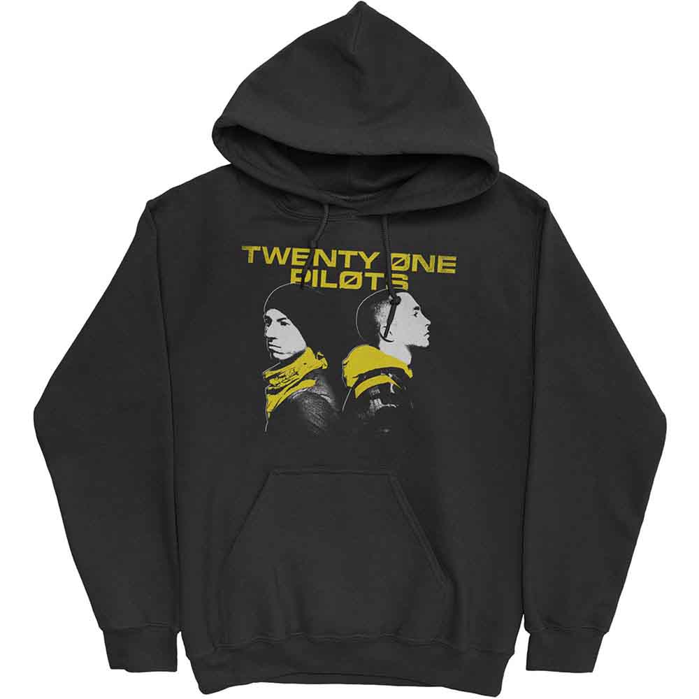 Twenty One Pilots: Unisex Pullover Hoodie/Back To Back (Small)