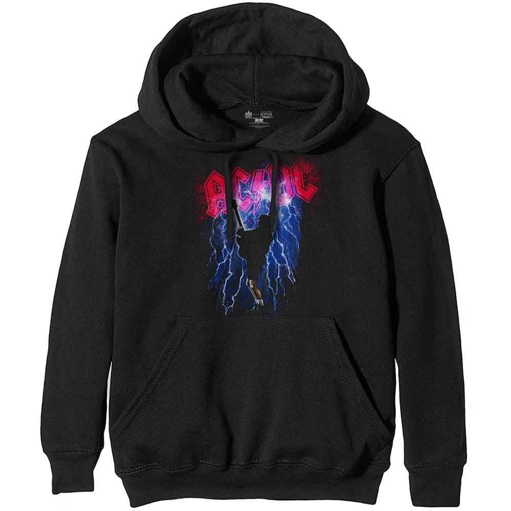 AC/DC: Unisex Pullover Hoodie/Thunderstruck (Large)