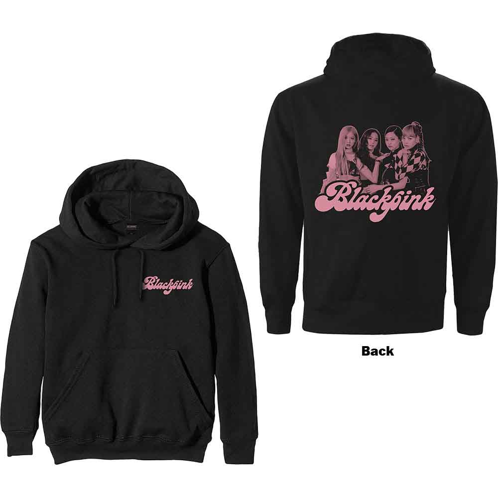 BlackPink: Unisex Pullover Hoodie/Photo Back (Back Print) (X-Large)