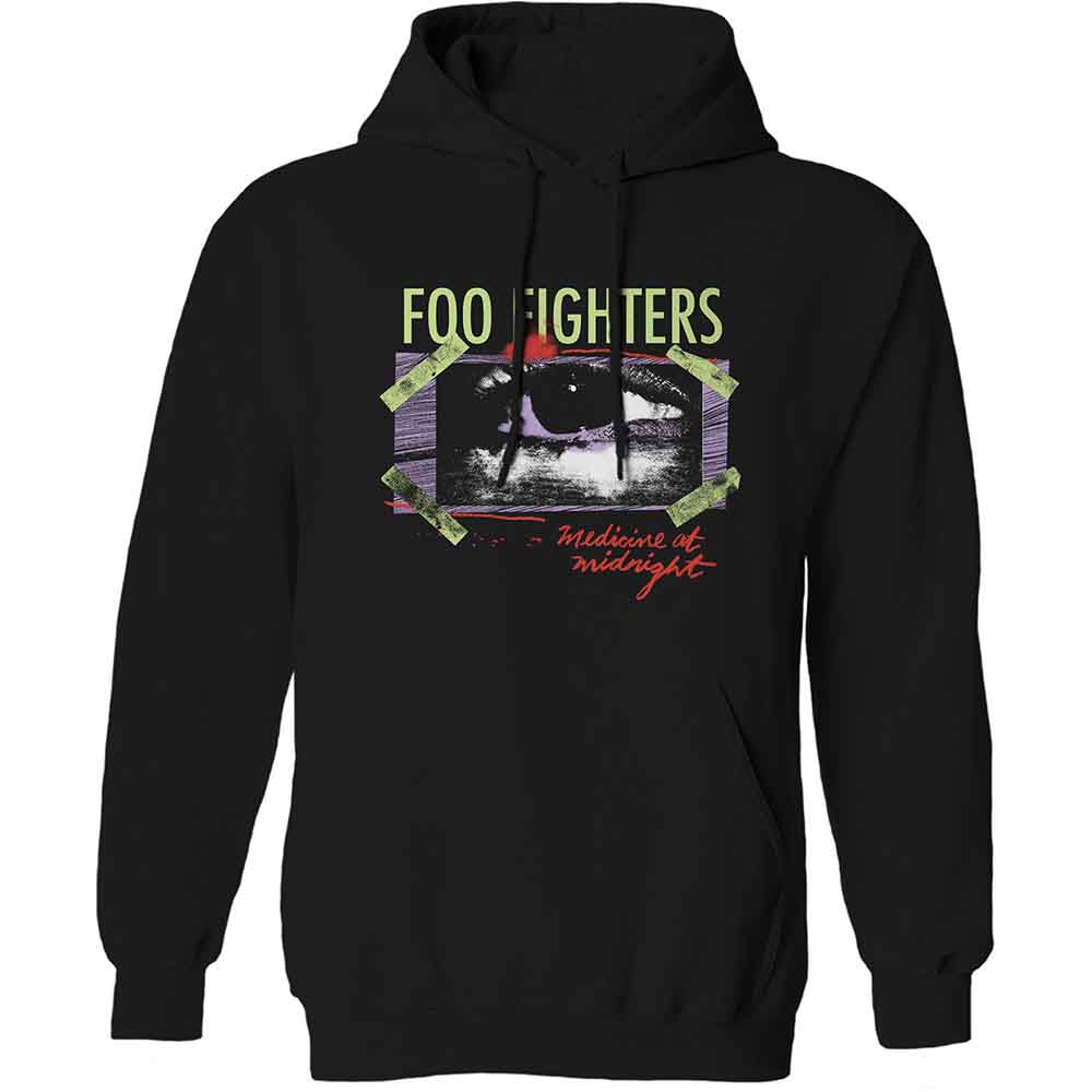 Foo Fighters: Unisex Pullover Hoodie/Medicine At Midnight Taped (Small)