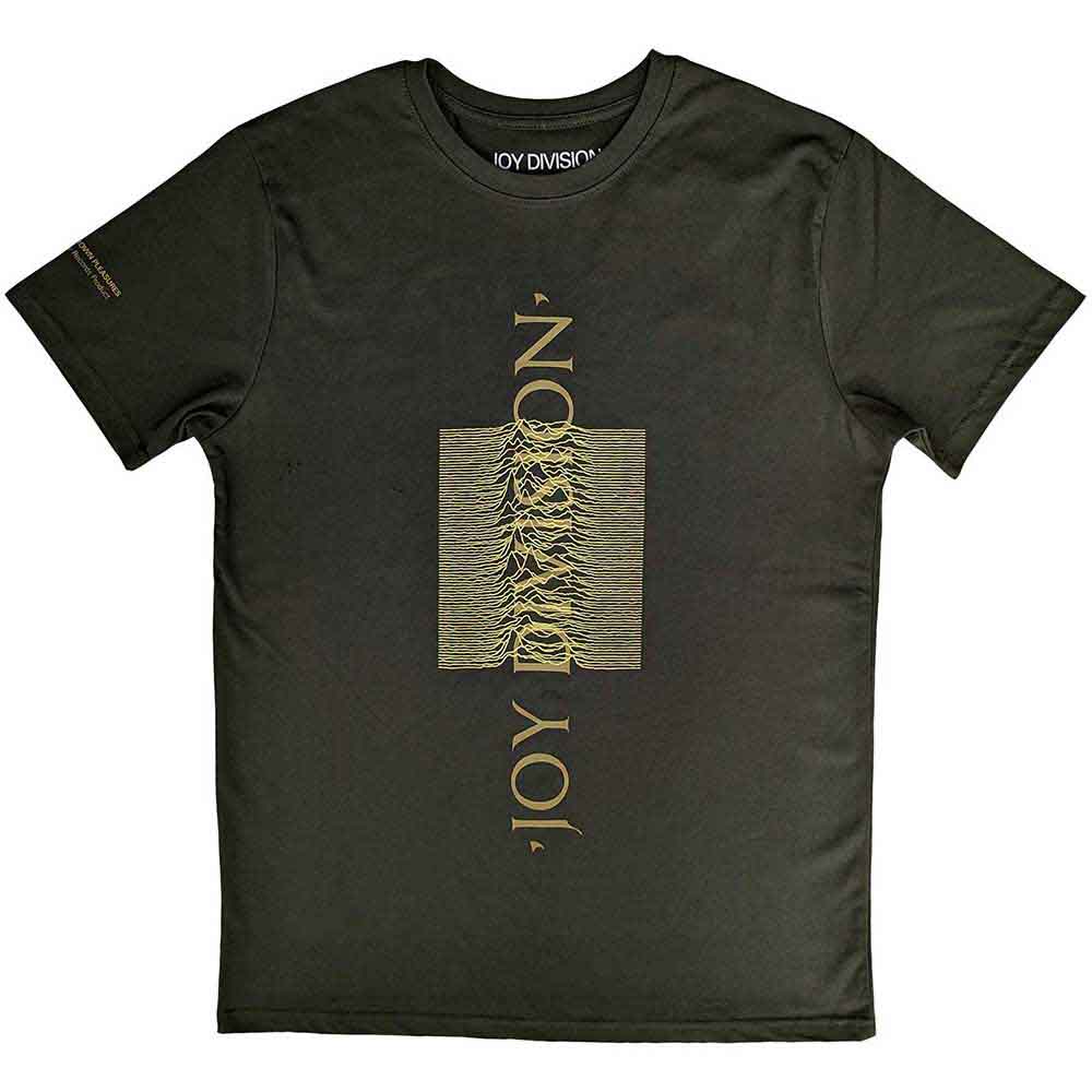 Joy Division: Unisex T-Shirt/Blended Pulse (Sleeve Print) (Large)