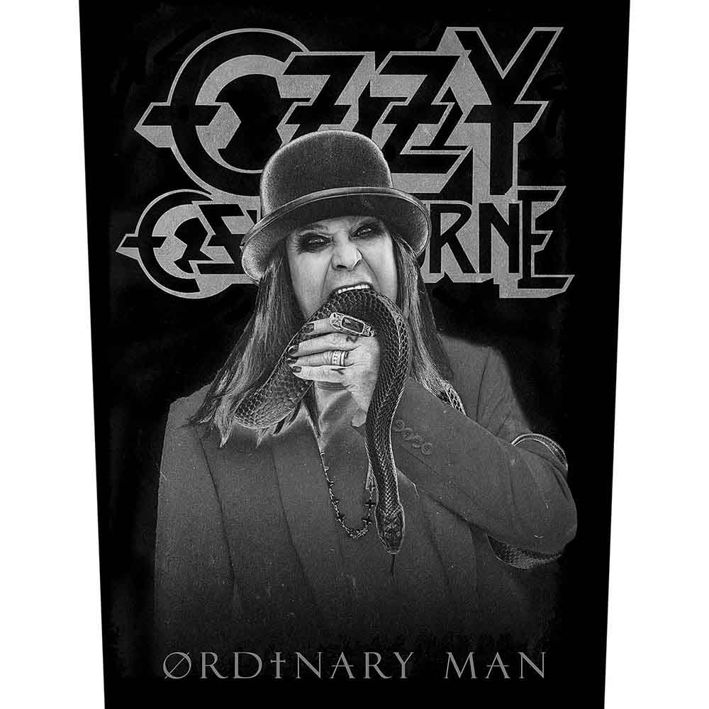 Ozzy Osbourne: Back Patch/Ordinary Man