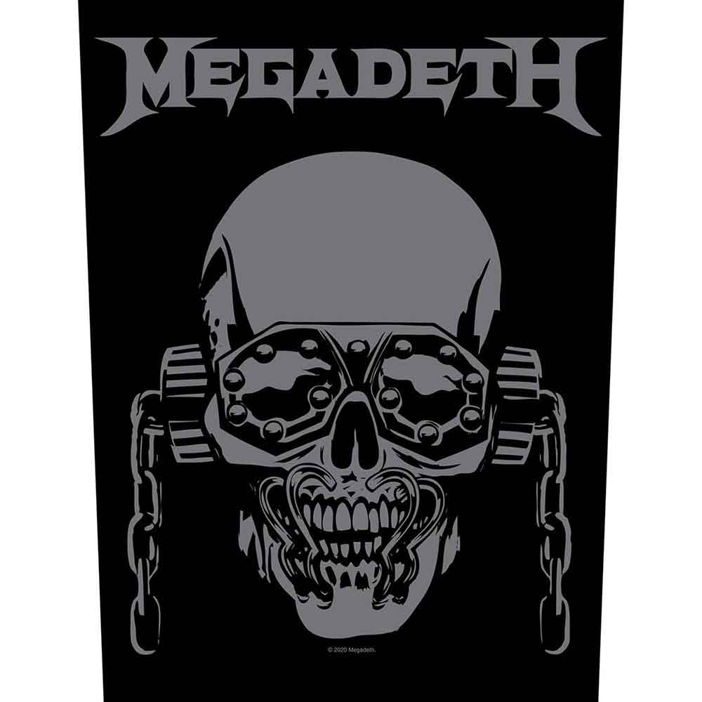 Megadeth: Back Patch/Vic Rattlehead