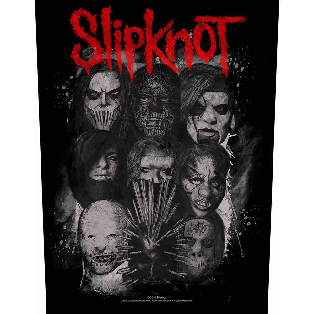 Slipknot: Back Patch/We Are Not Your Kind Masks