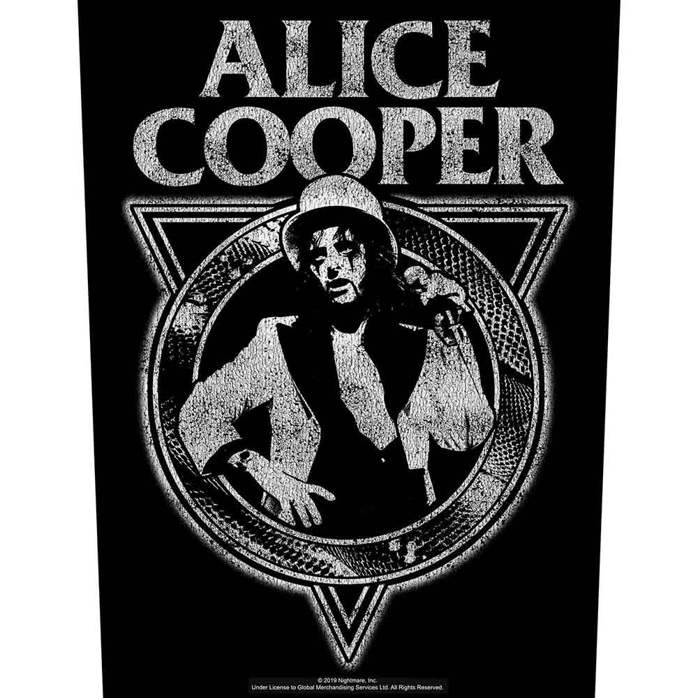 Alice Cooper: Back Patch/Snakeskin