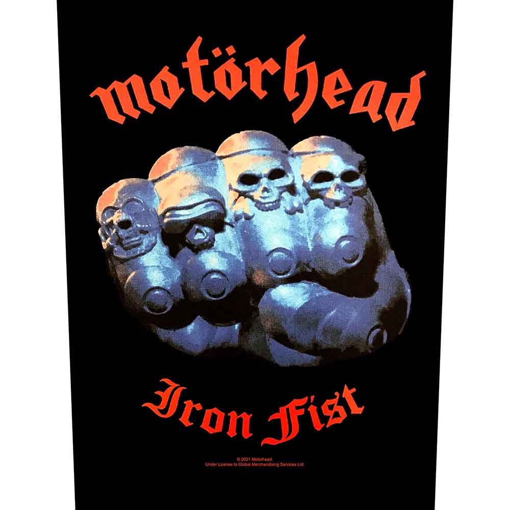 Motörhead: Back Patch/Iron Fist 2017