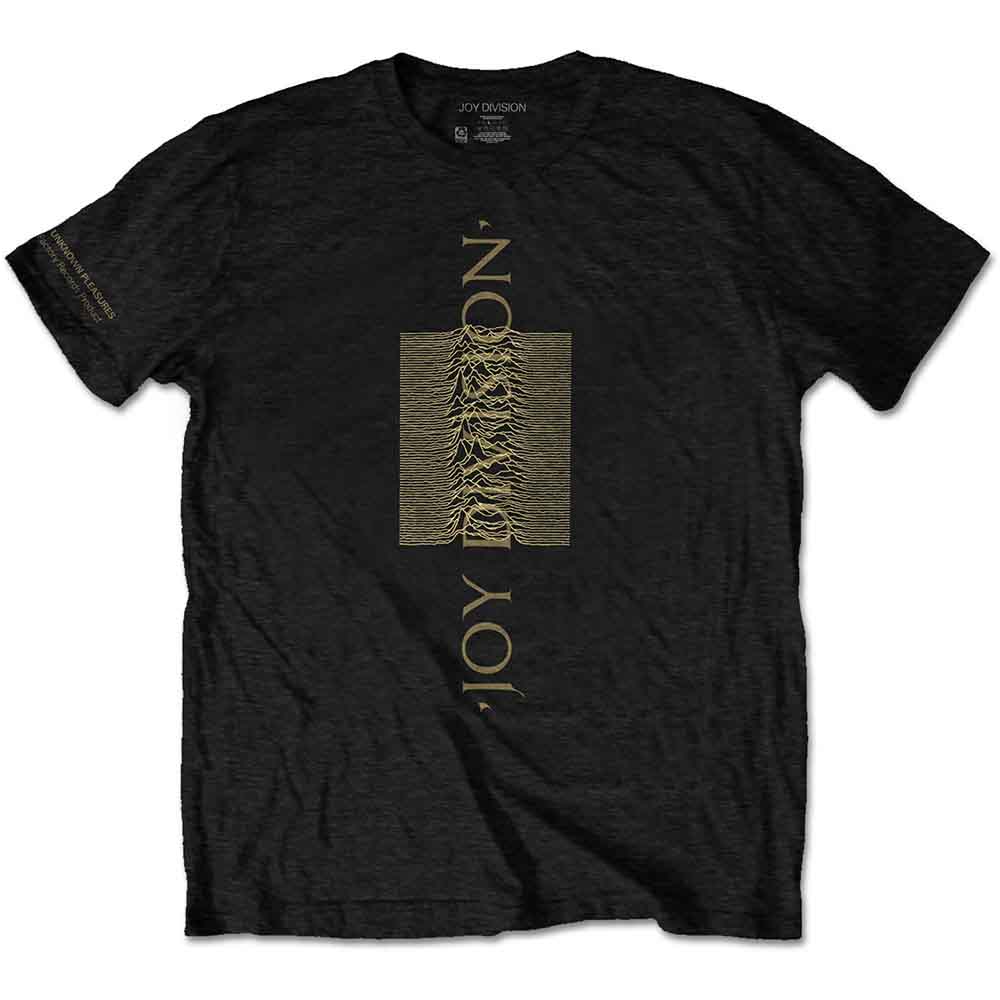 Joy Division: Unisex T-Shirt/Blended Pulse (Eco-Friendly Sleeve Print) (Medium)