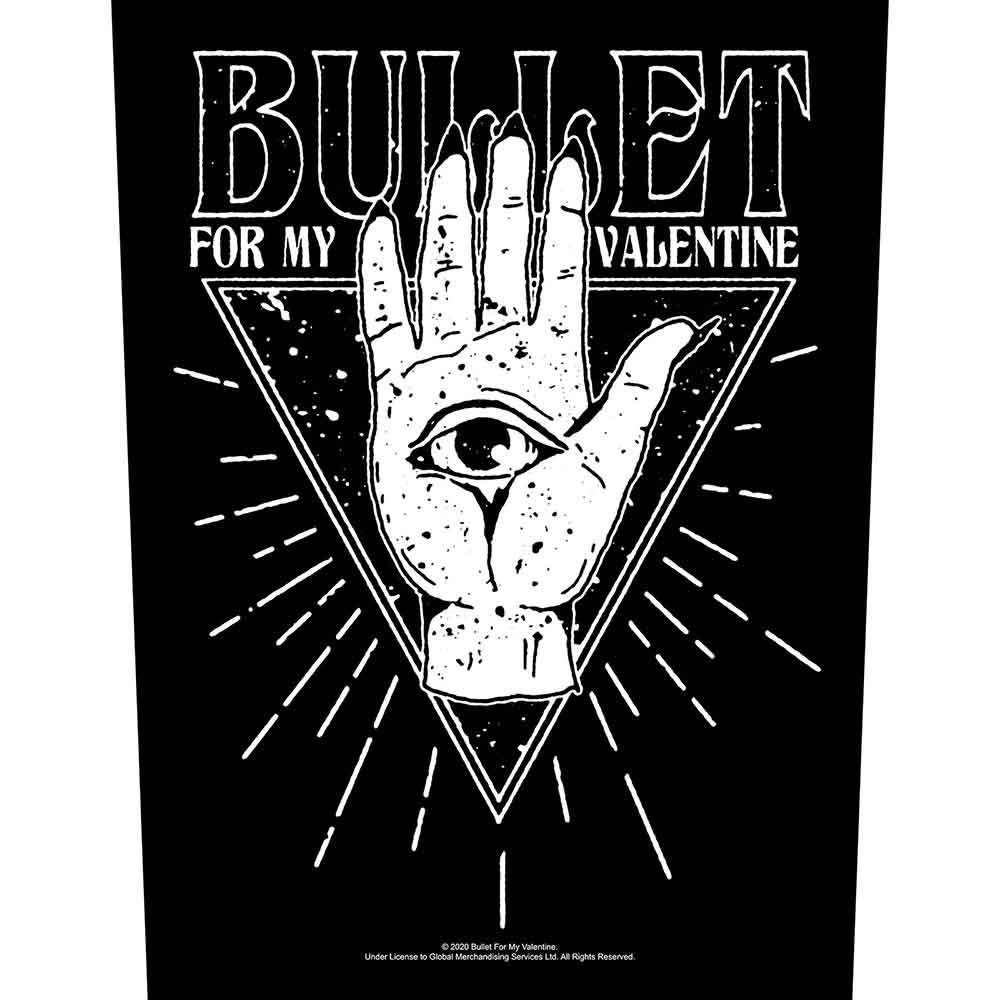 Bullet For My Valentine: Back Patch/All Seeing Eye