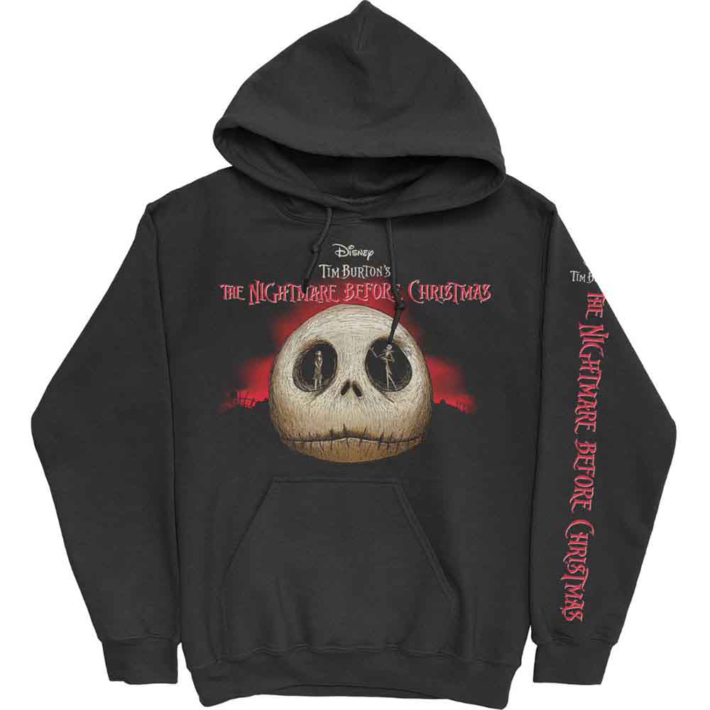 Disney: Unisex Pullover Hoodie/Jack Skull Eyes (Medium)