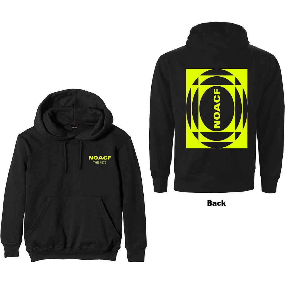 The 1975: Unisex Pullover Hoodie/NOACF (Back Print) (Small)