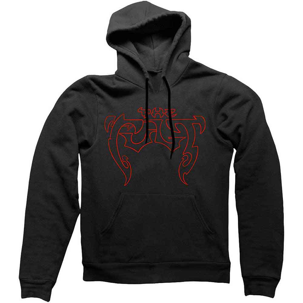 The Cult: Unisex Pullover Hoodie/Outline Logo (X-Large)