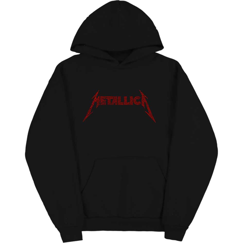 Metallica: Unisex Pullover Hoodie/40th Anniversary Songs Logo (Small)