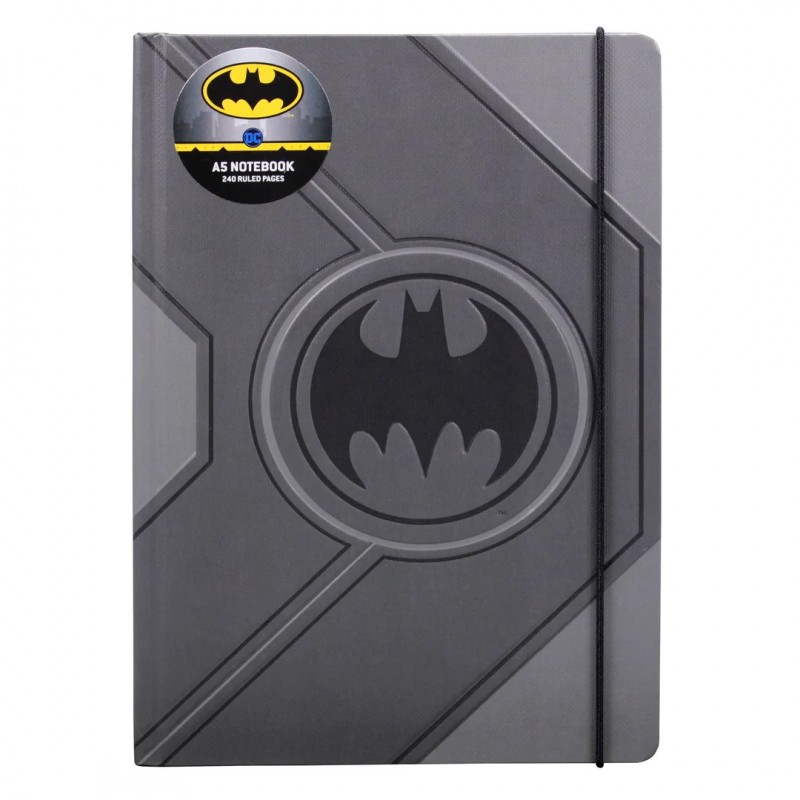 Batman: Black Logo (A5 Notebook)