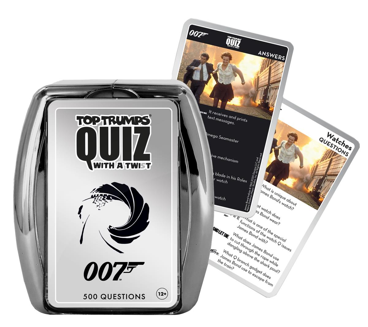 James Bond: 007 Top Trumps Quiz