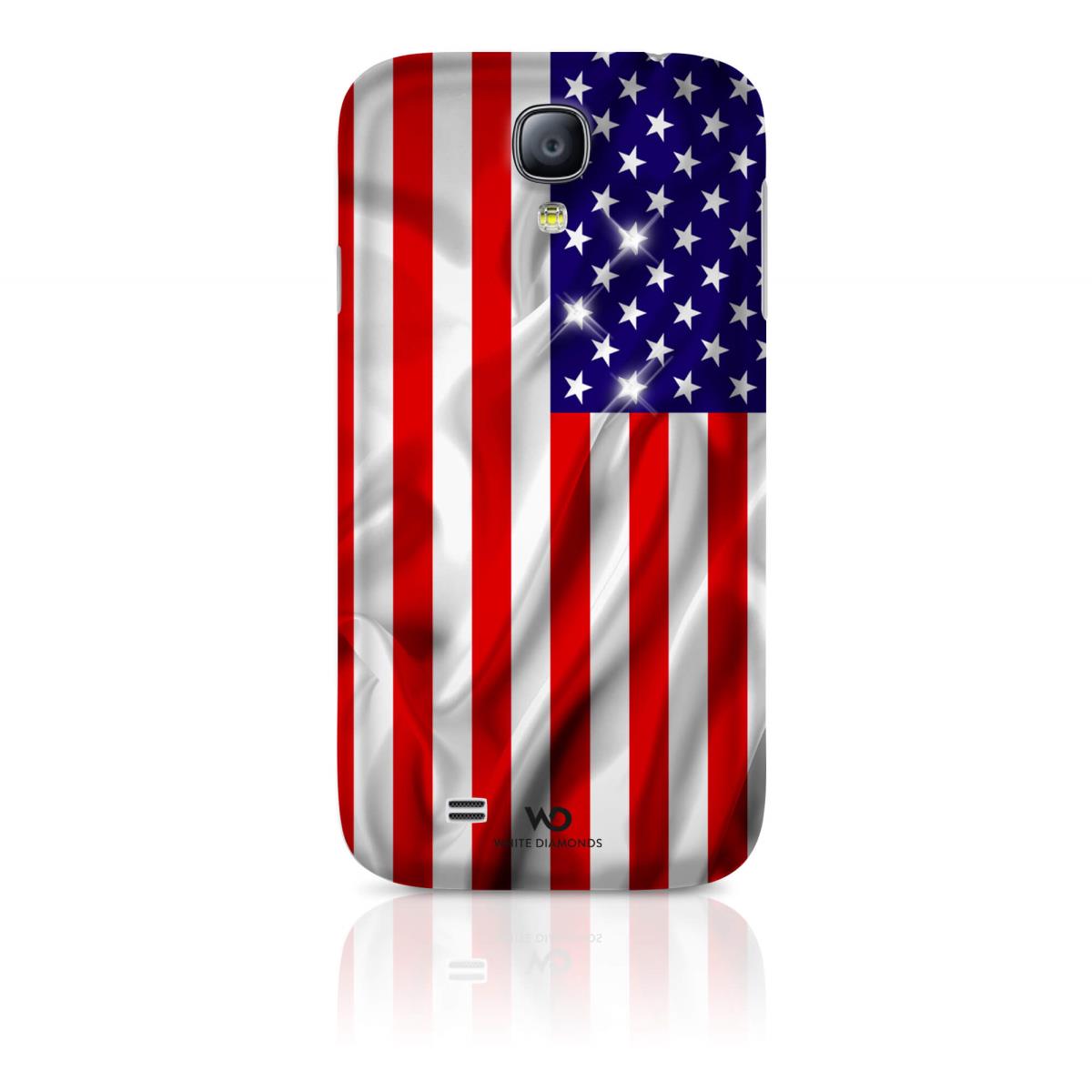 WHITE DIAMONDS - WHITE-DIAMONDS Flagga USA Samsung S4 - elektronik