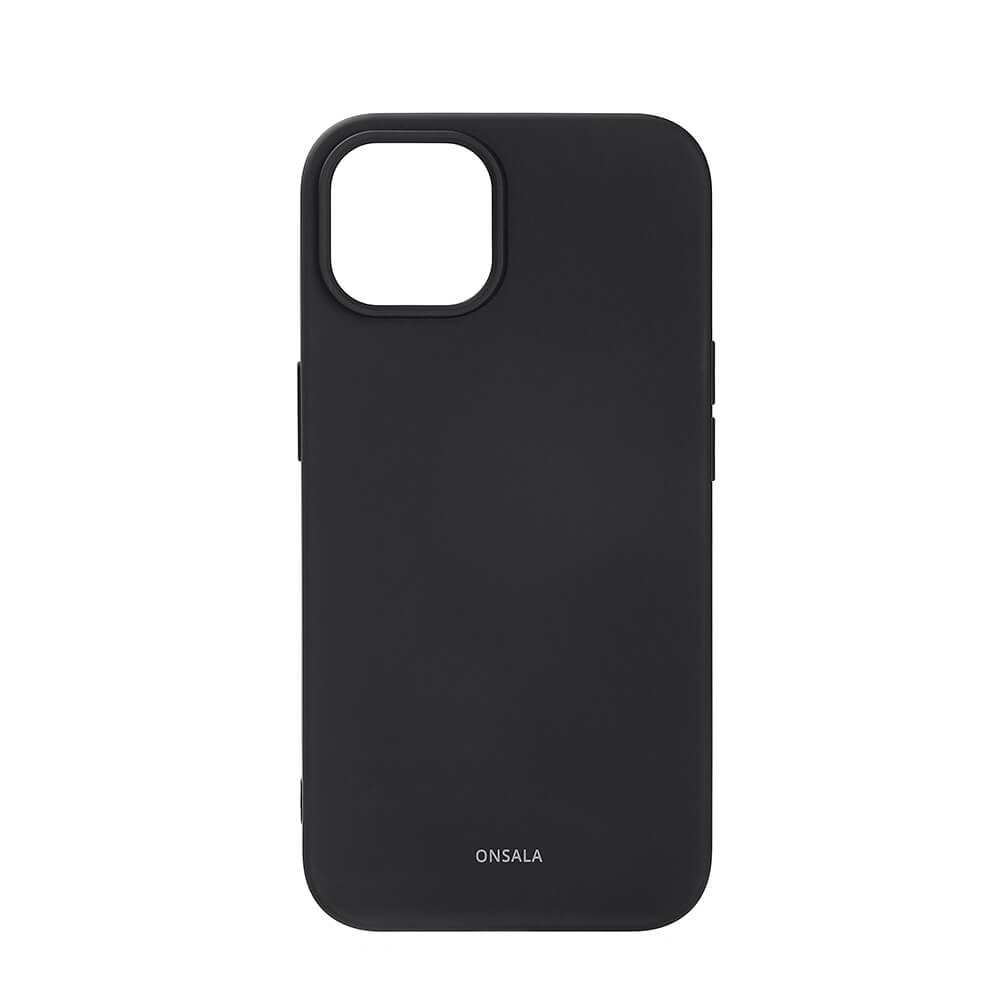 ONSALA Backcover Silicone iPhone 13 / 14 6,1" Black